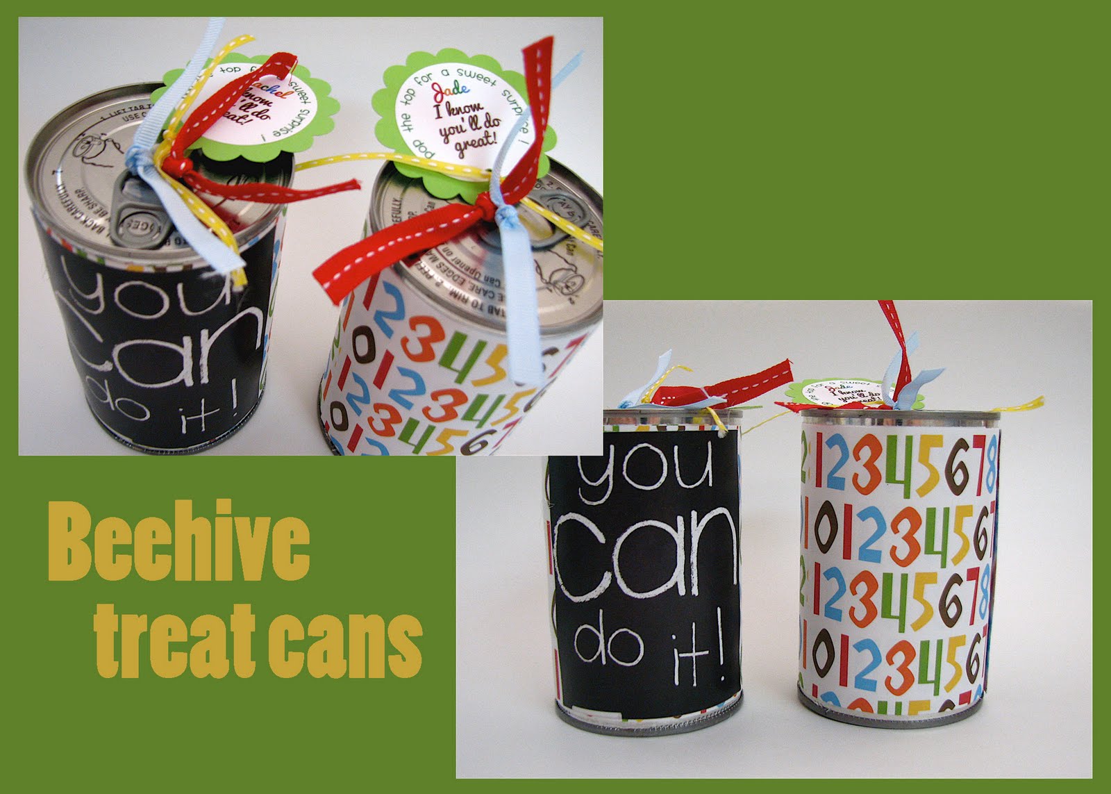 Creative Outlet: Treat cans