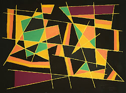 ger geometric gerrits paintings composition 1953 gouache cm
