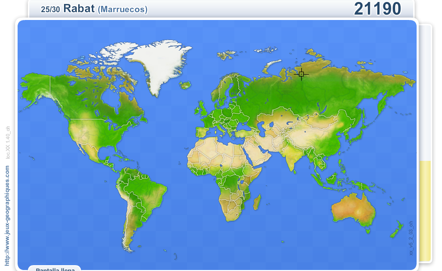 Recursos para profesores de Geografía e Historia: Localizar ciudades