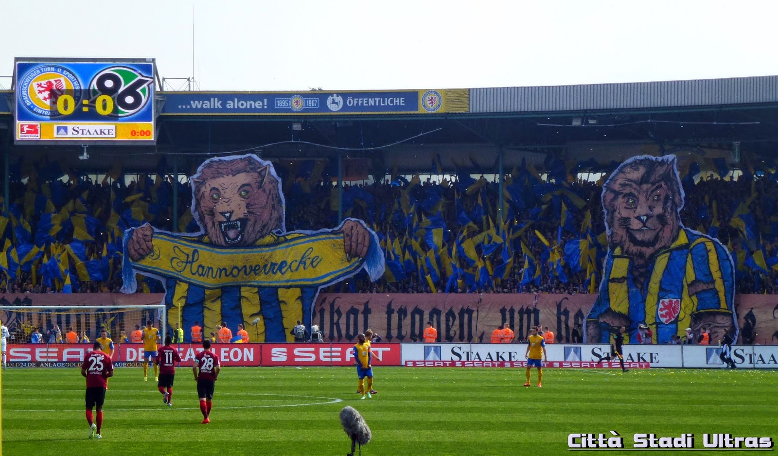 Città Stadi Ultras: Eintracht Braunschweig - Hannover 96