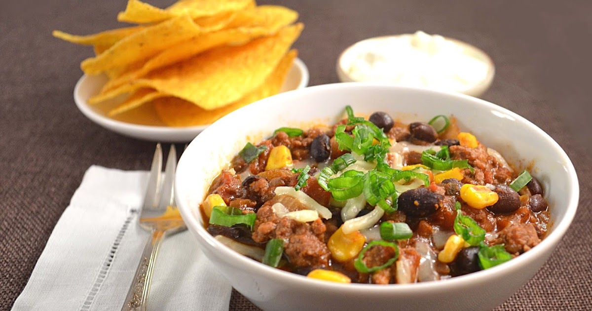 Jilly...Inspired : Thick & Hearty Diner-Style Chili ~ A Satisfying ...