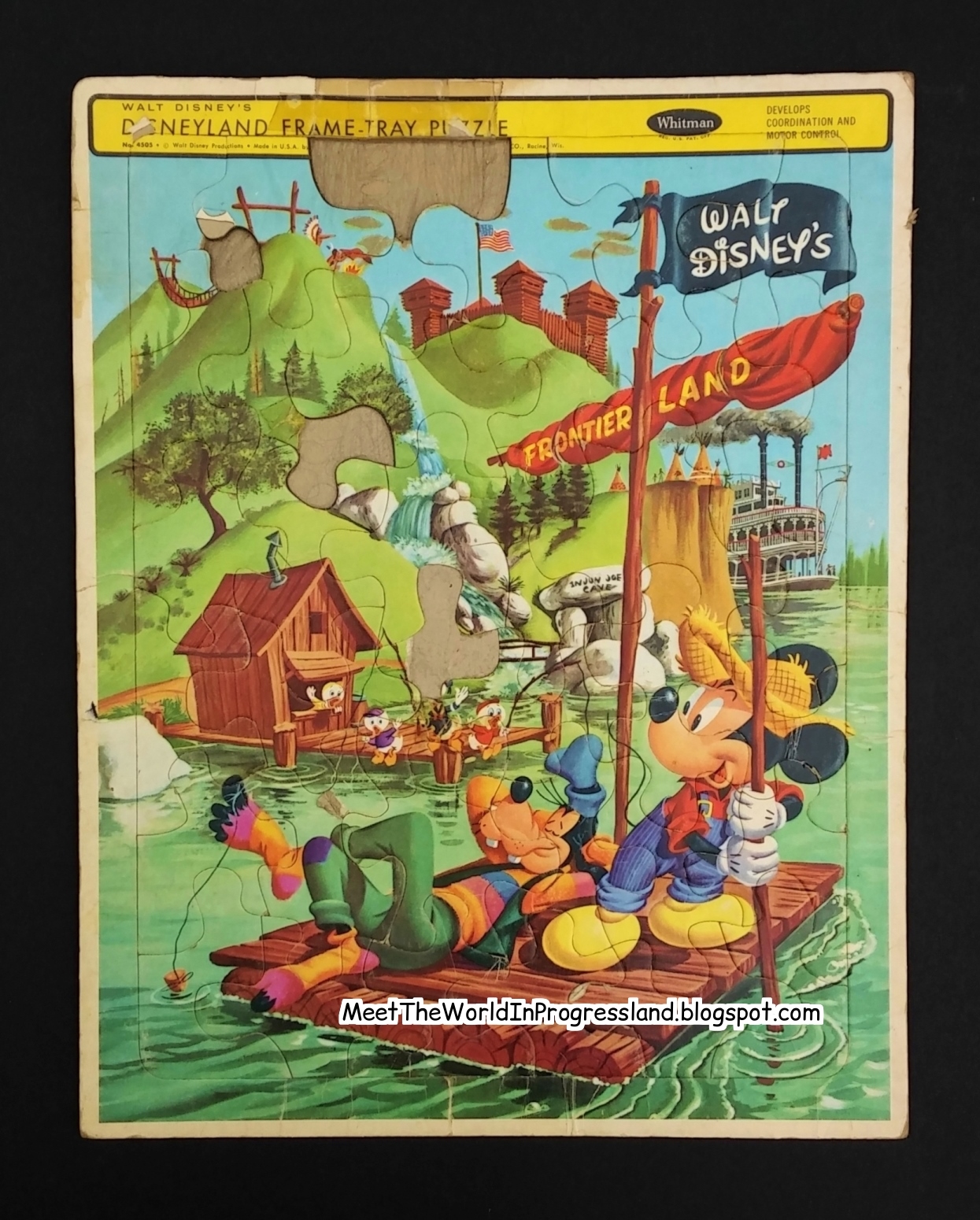 Meet The World Vintage Disney Jigsaw Puzzles