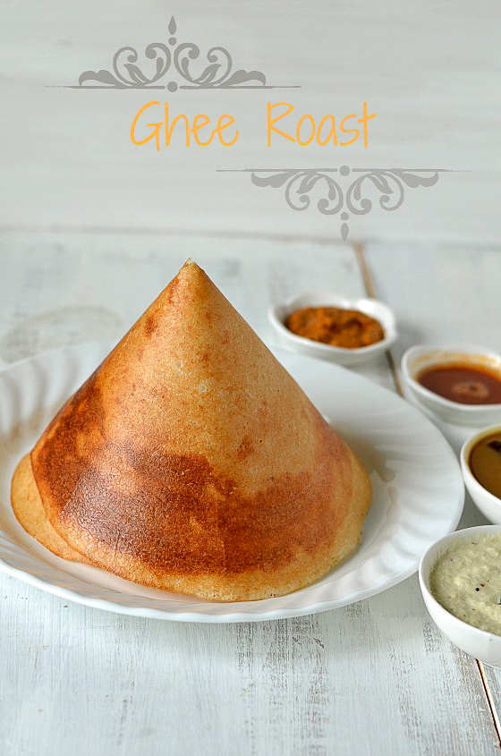 Cone Dosa and Ghee Roast Nalini'sKitchen