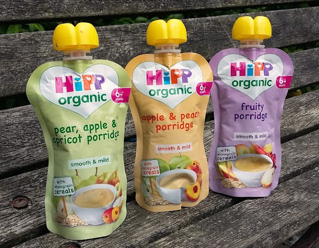 HiPP Organic Fruit Porridge Pouches - Blog Review