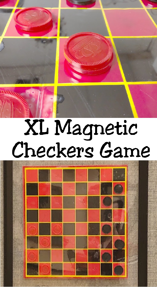 DIY Party Mom Extra Large Checkers Board Game