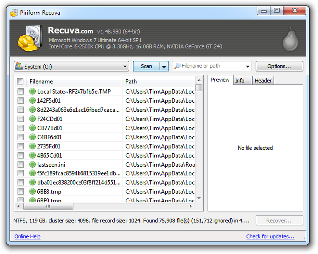piriform data recovery piriform data recovery