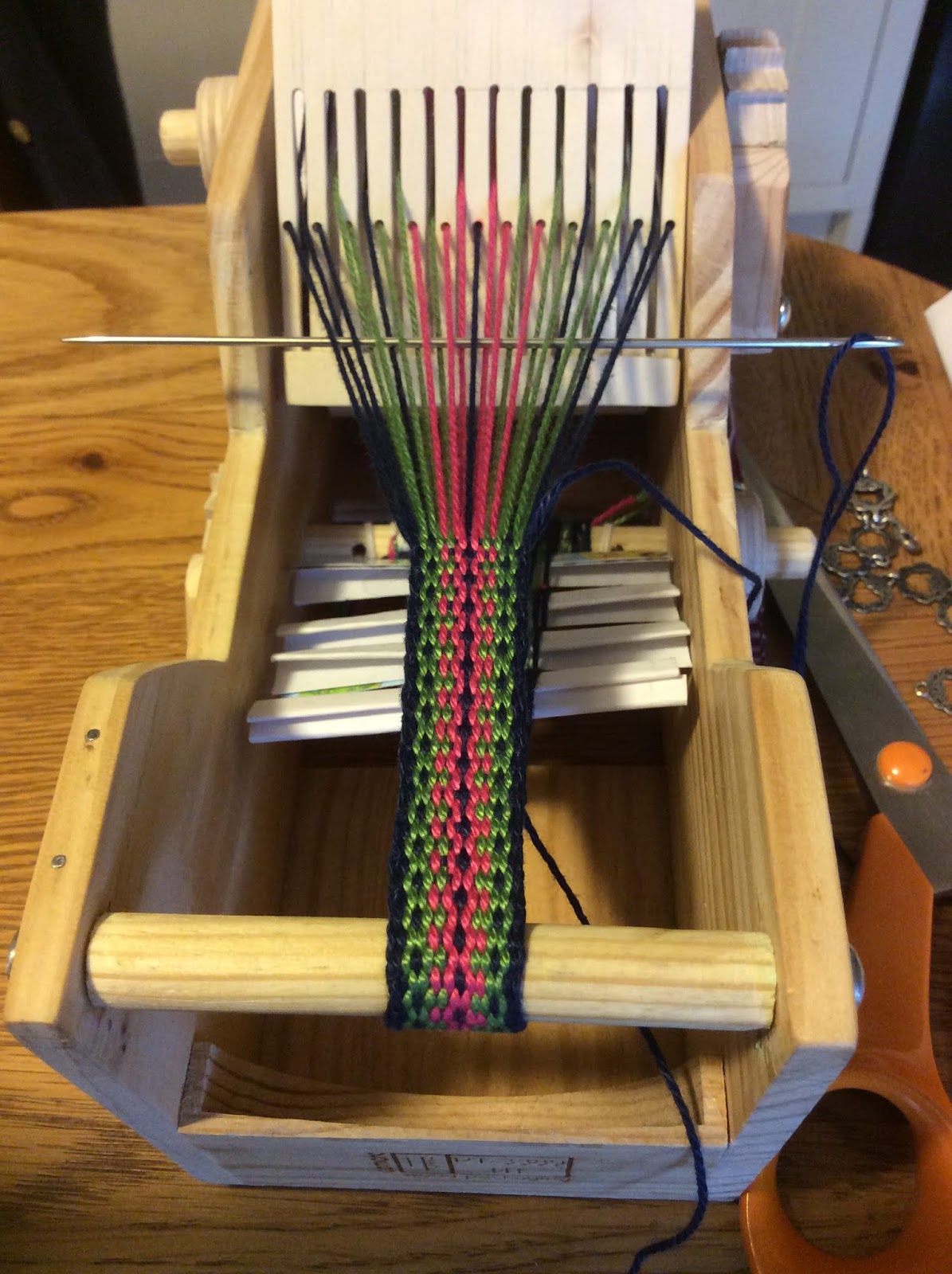 Durham Weaver: Cataloguing the World 3: The Inkle Loom.