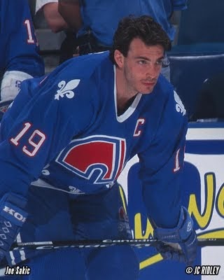 joe sakic quebec nordiques jersey