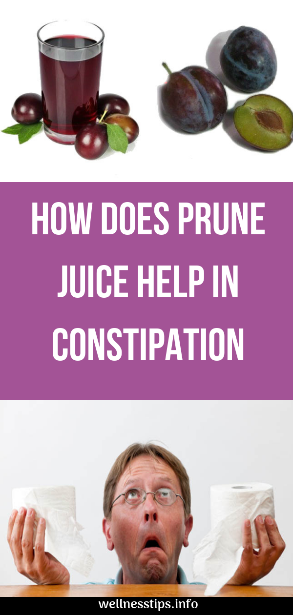 Wellness Tips: How Does Prune Juice Help In Constipation