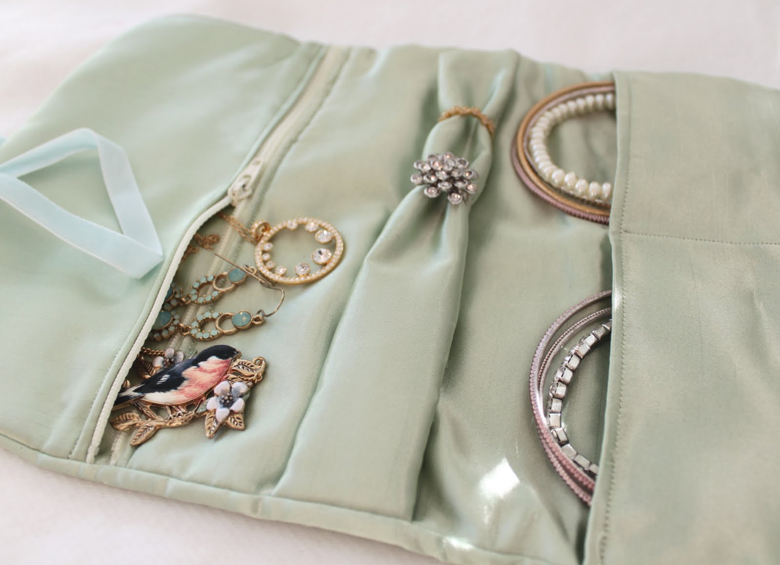 Handmade By Penelope Peppermint Creams Jewellery Roll