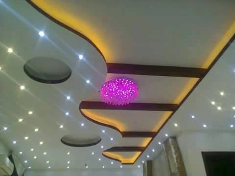 Decoration platre plafond salon 2018