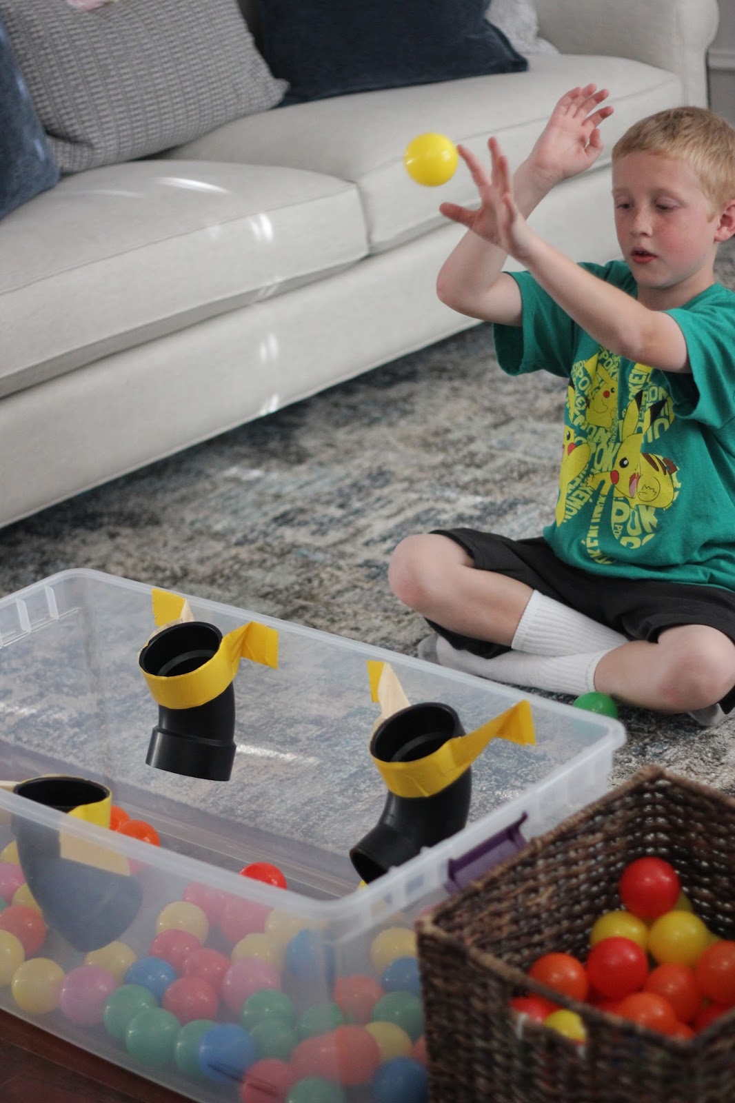 Toddler Approved! PVC Pipe Ball Drop for Kids