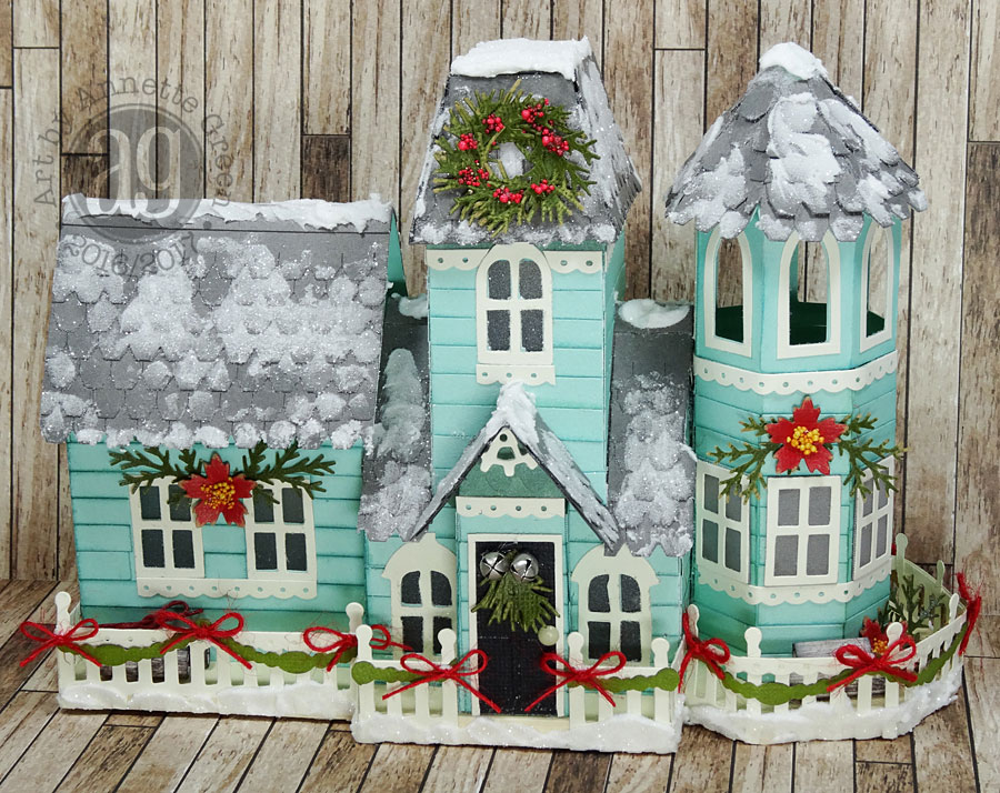 Annette's Creative Journey: Victorian Christmas House