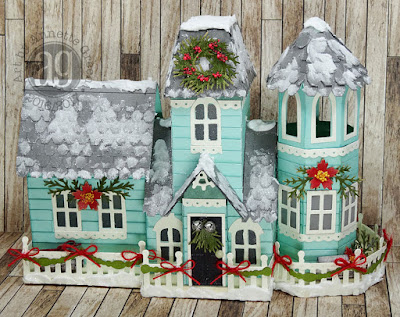 Annette's Creative Journey: Victorian Christmas House