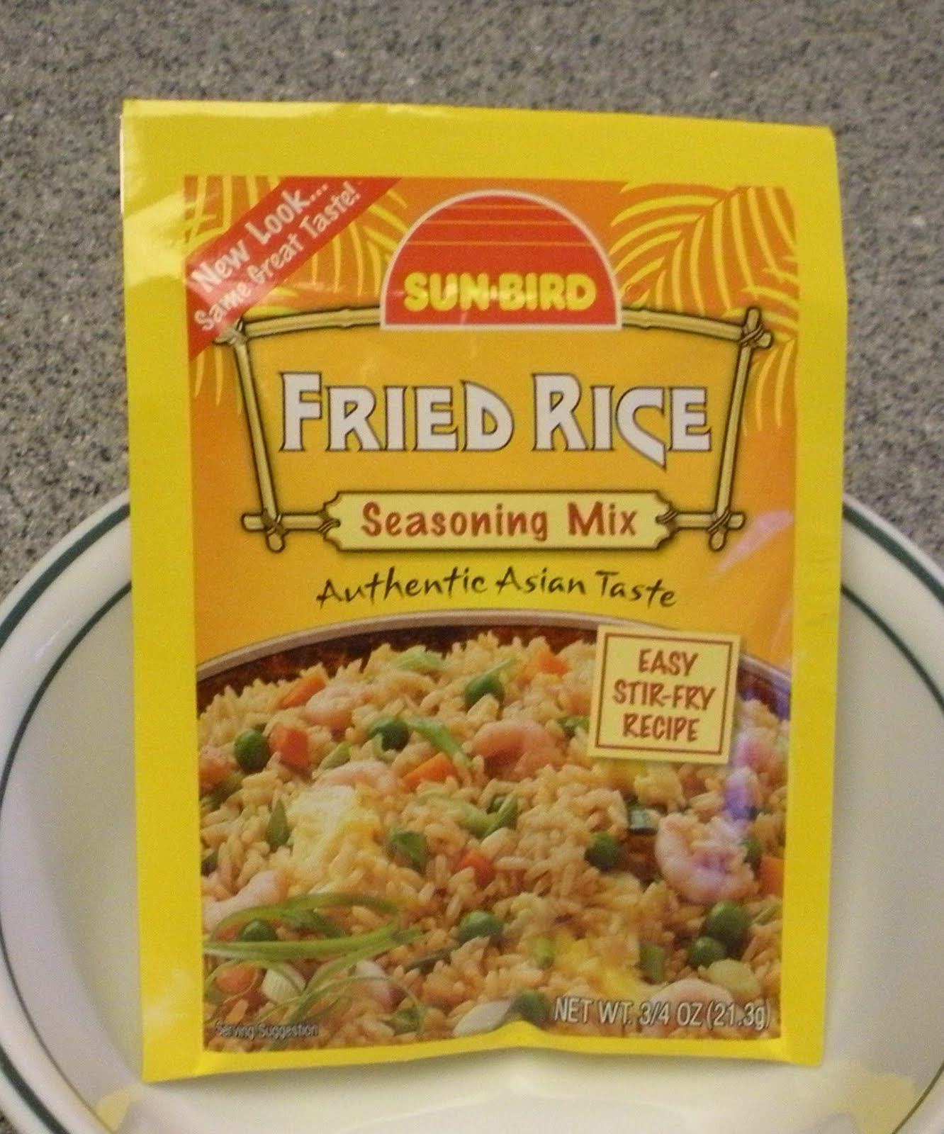 NOT A REAL HOUSEWIFE Shrimp Fried Rice
