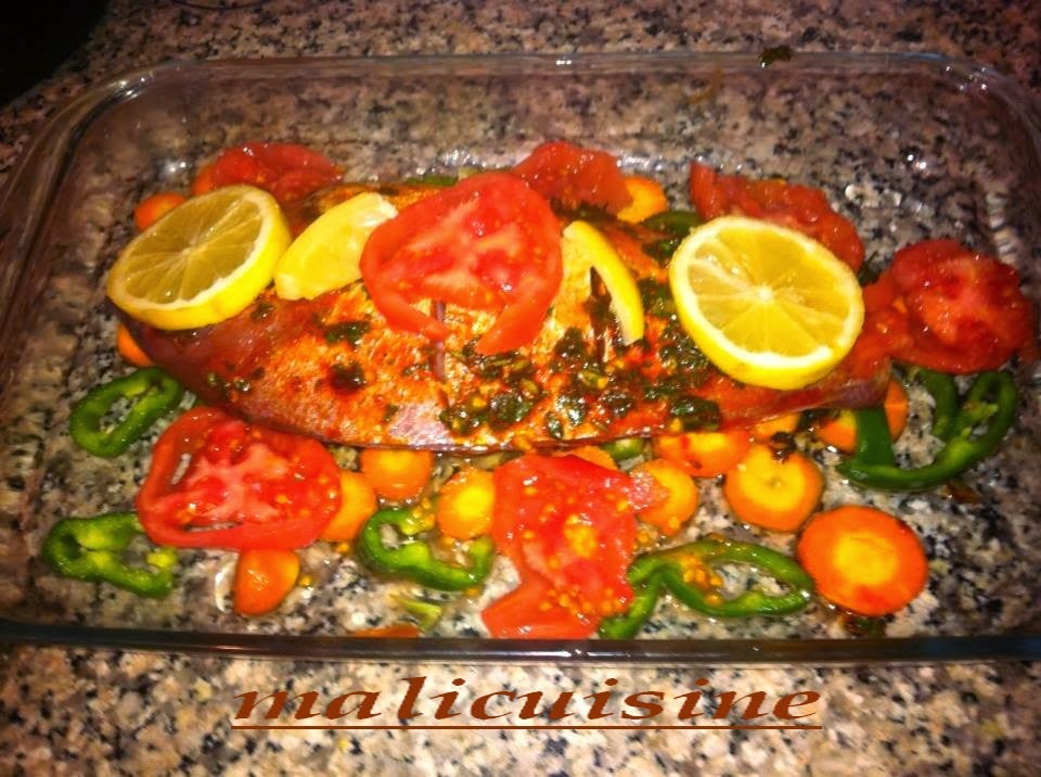 Ma cuisine revisitée Poisson au four