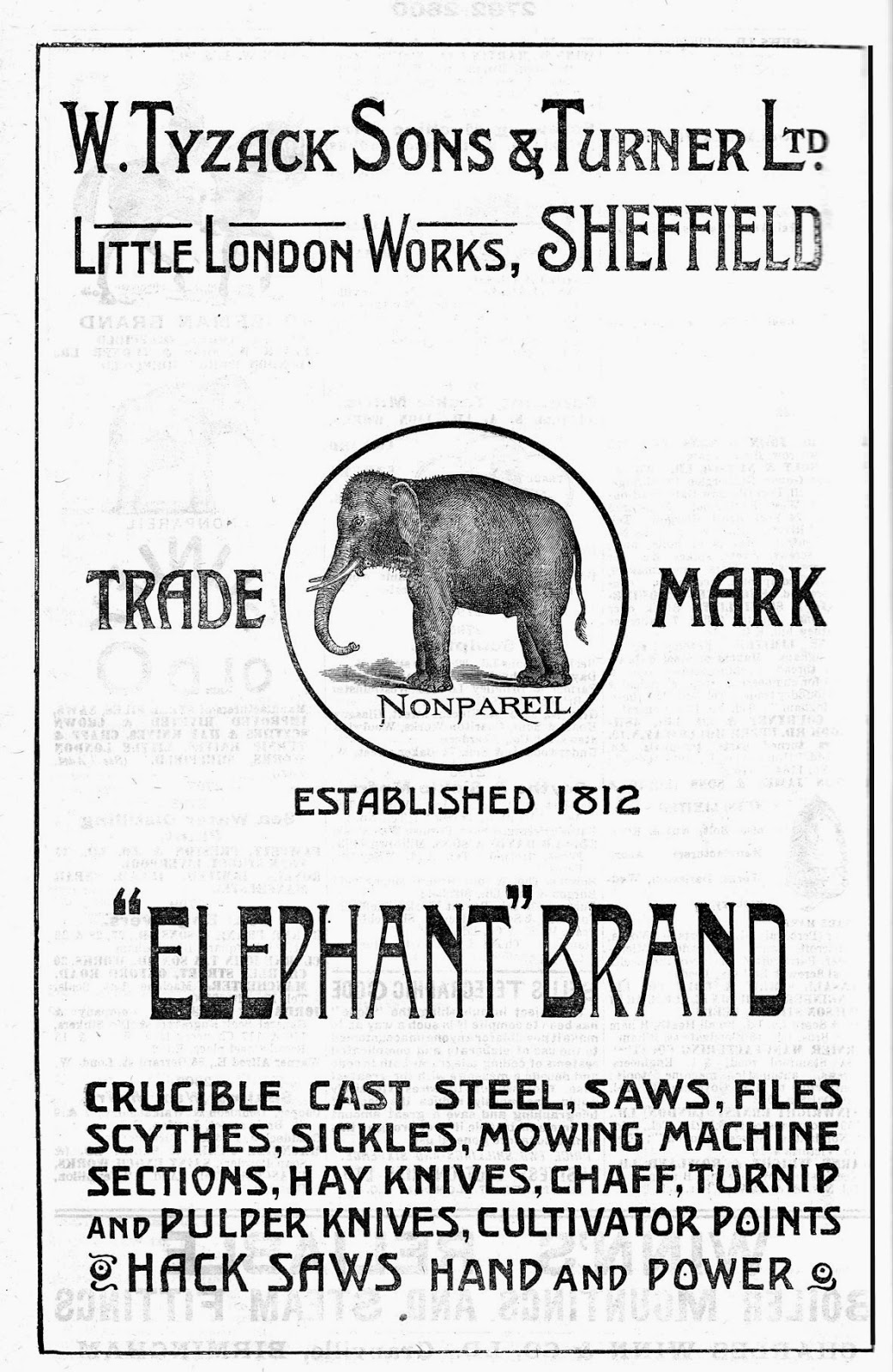 "Elephant" Brand trademark