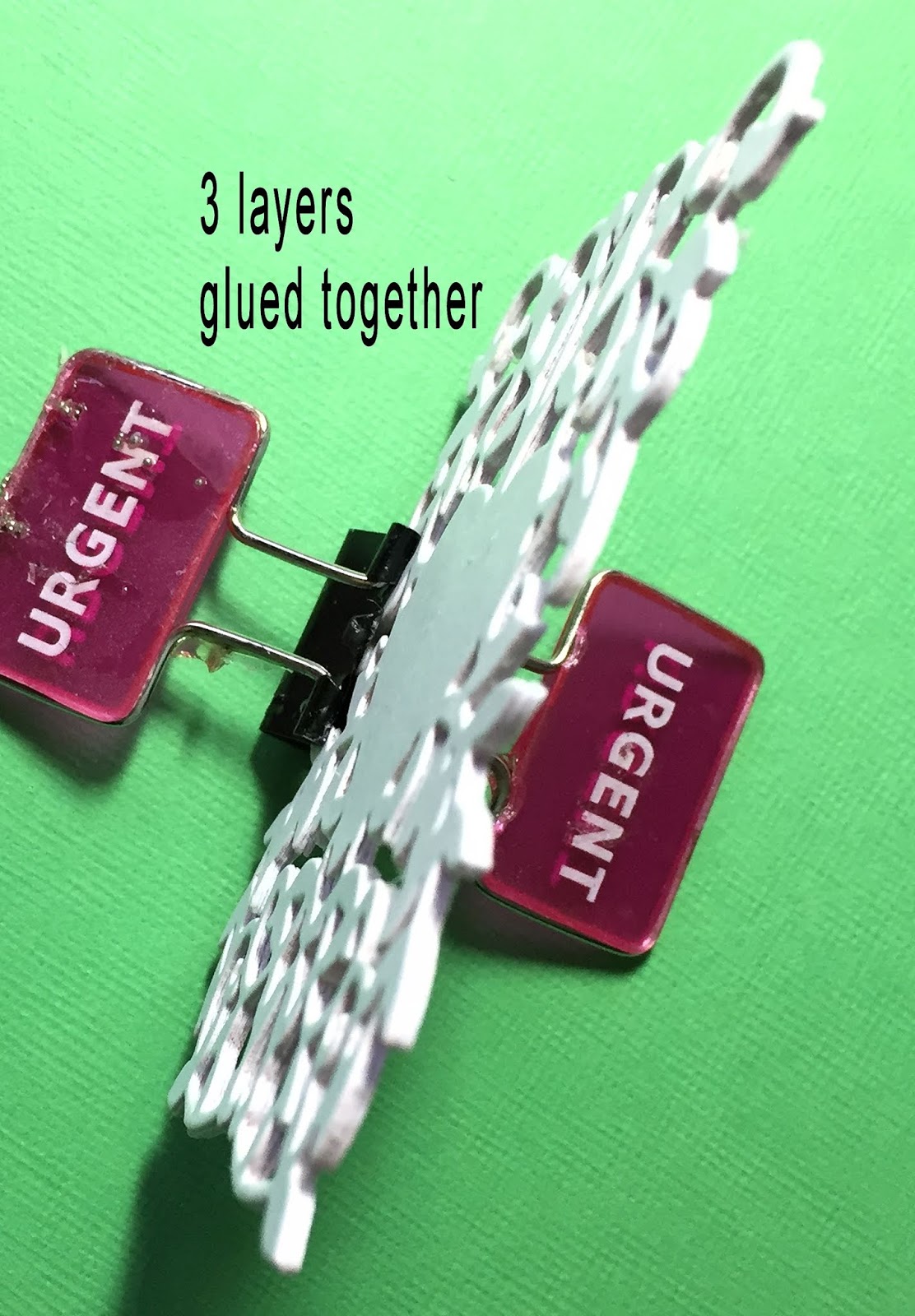 Kathy's Waffle Hot Foil 'Stamps' from Regular dies Hot Foil Adventures 5