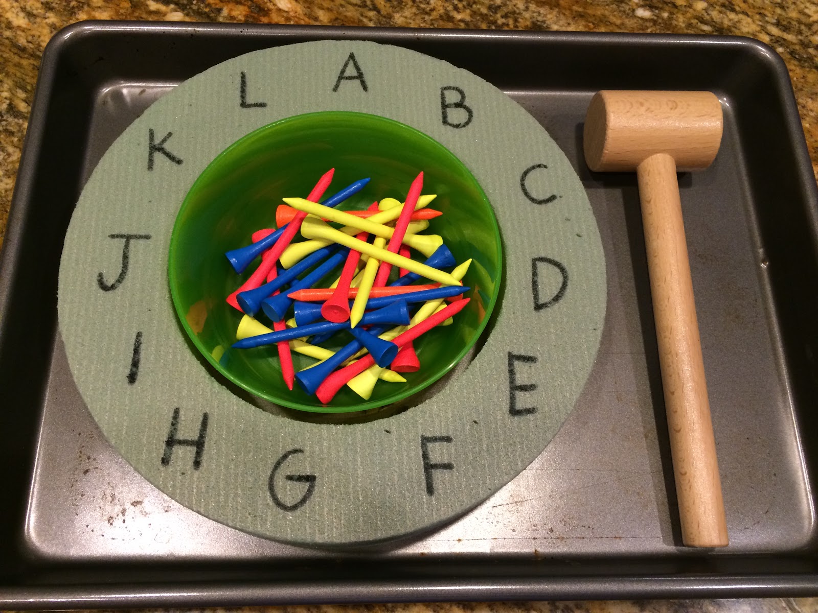 Letter N Nail the Letter, Letter N Book, Letter N Alphabet Handprint