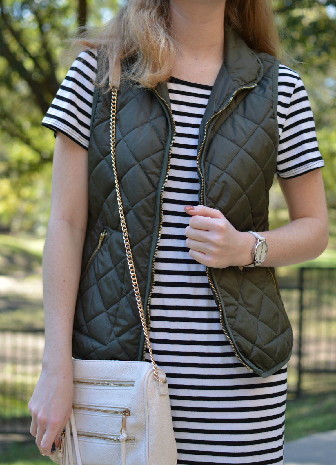 army green and stripes - Affordable by Amanda