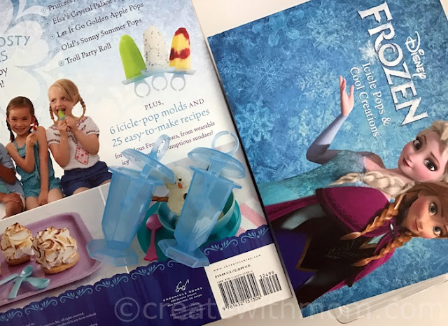 frozen themed recipe books for children