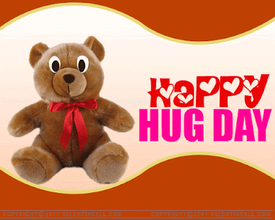 3D Animated GIF Images for Hug Day 2020