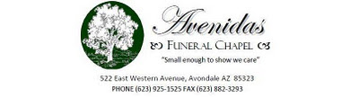 Avenidas Funeral Chapel Scheduled Services