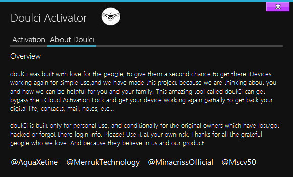 Installation Password For Doulci Activator 2.5 Installation Password For Doulci Activator 2.5