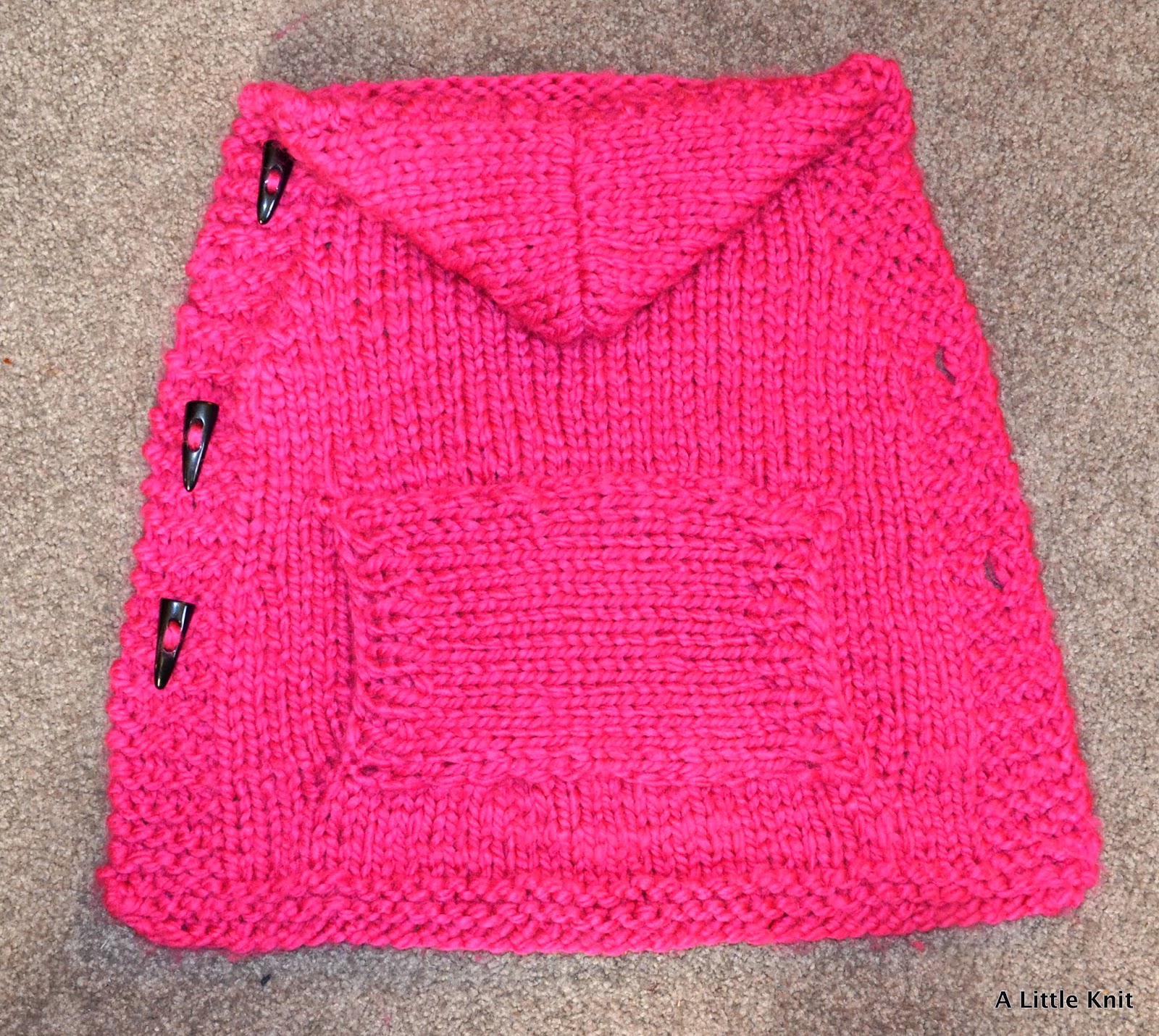 Coat Extender for Baby Carrier A Little Knit