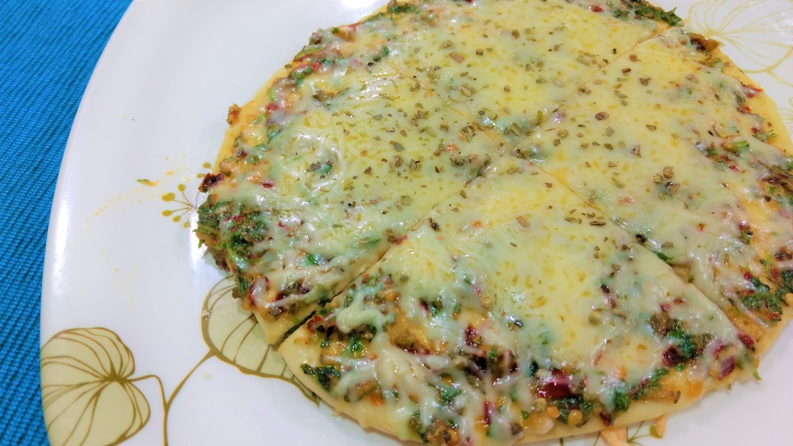 Cheesy Herb Pizza Italian Pizza Recipe Gujarati Rasoi