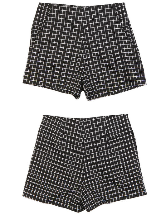 [Stylenanda] Chic Checkered High Waist Shorts | KSTYLICK - Latest ...