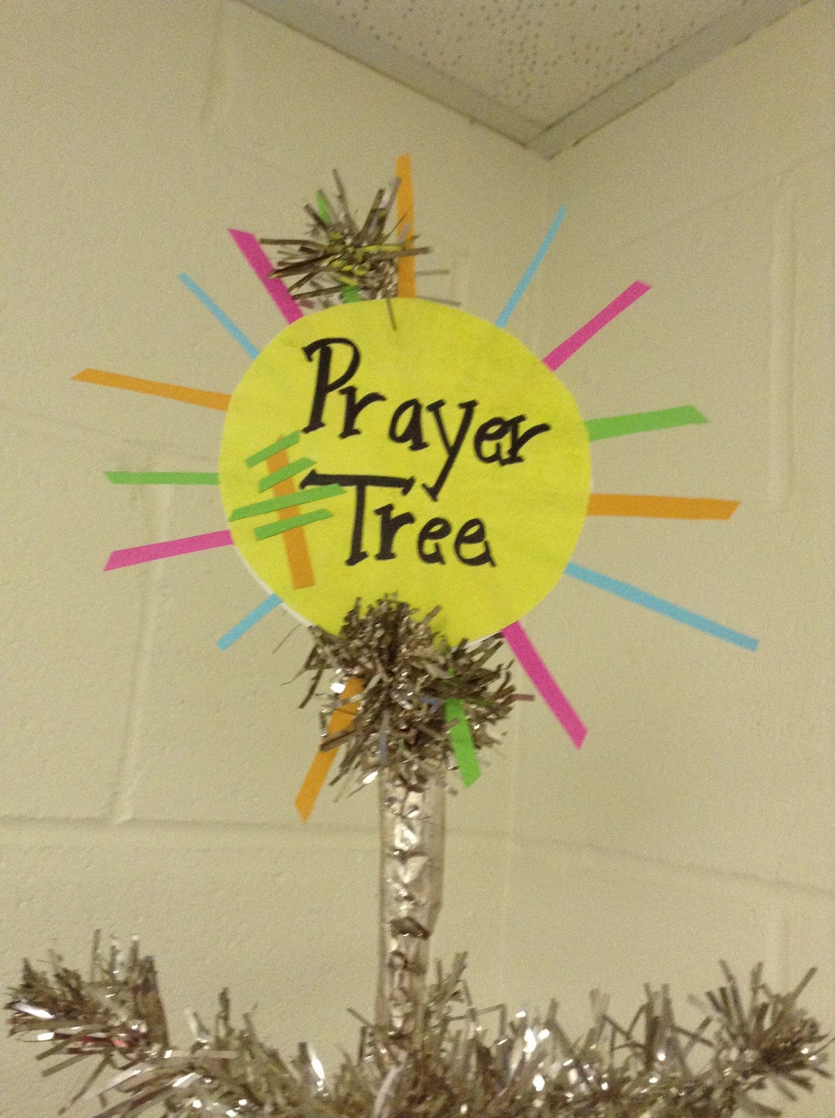 Look to Him and be Radiant: Borrowing Ideas- Prayer Tree