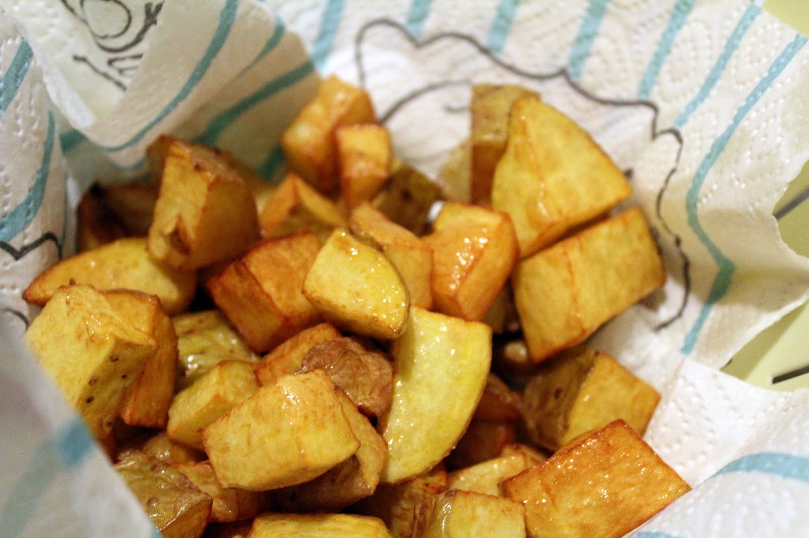 Kartoffelwürfel – frittiert im Topf – glatzkoch.de