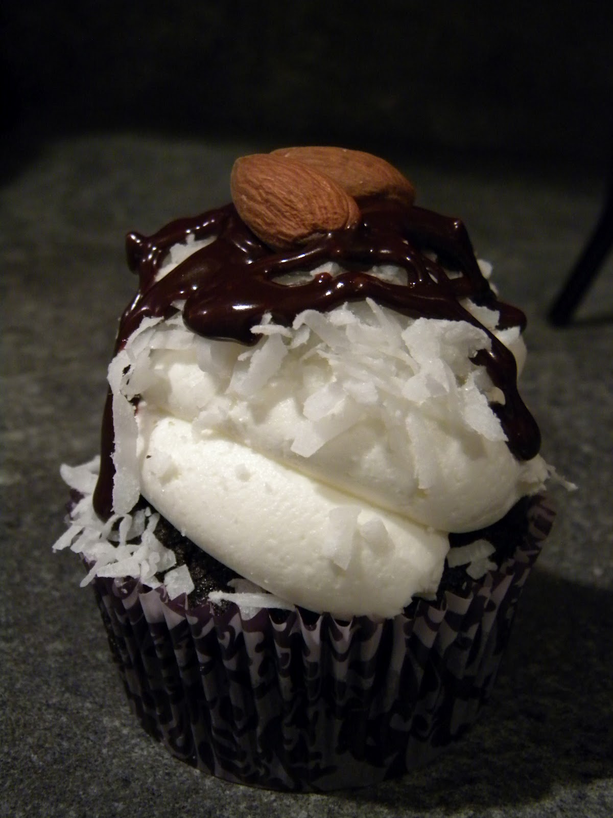 Ze Cookie Lounge Almond Joy Cupcakes