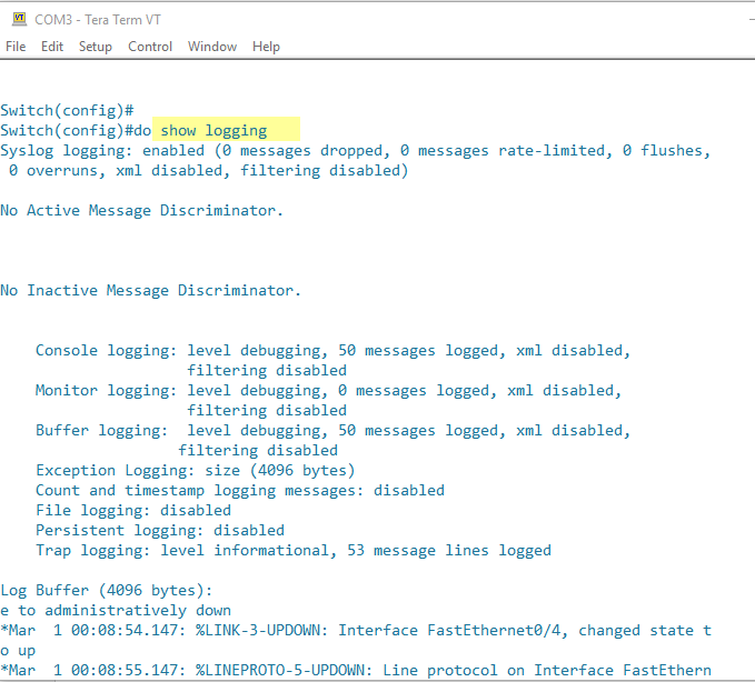 Configuring SYSLOG & NTP - CCNP Switch