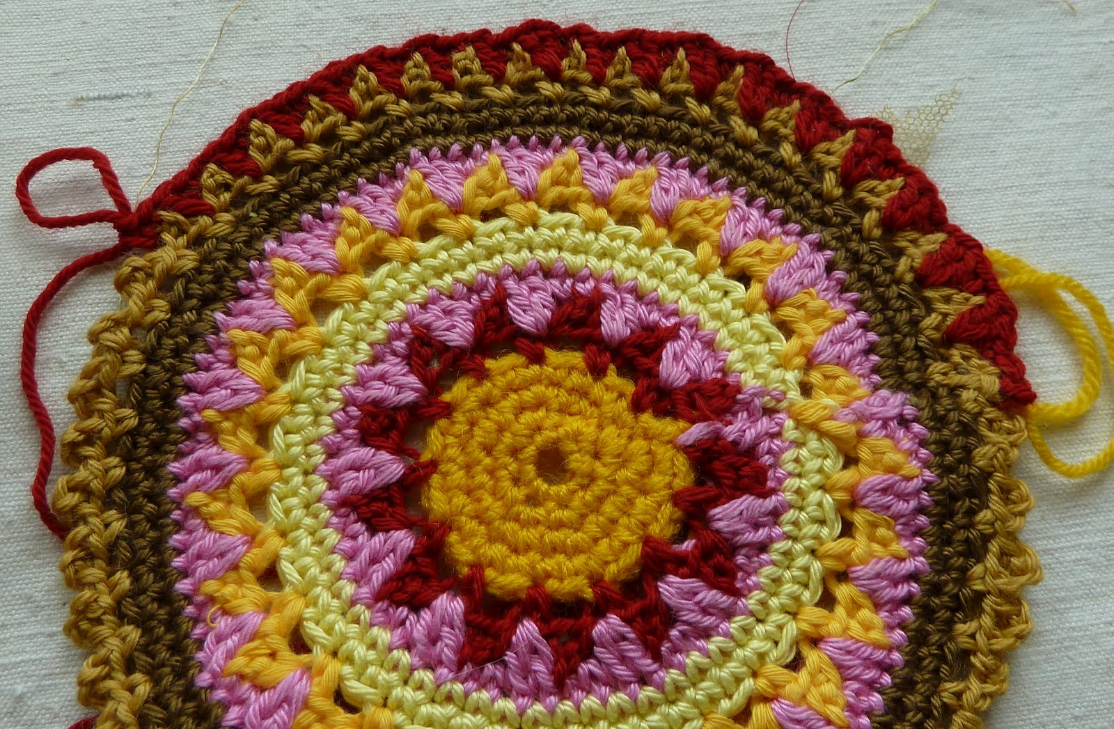 Blog de Cassiopeya un petit essai de jacquard au crochet