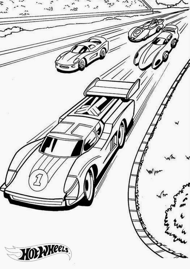 Hot Wheels Coloring Pages 14