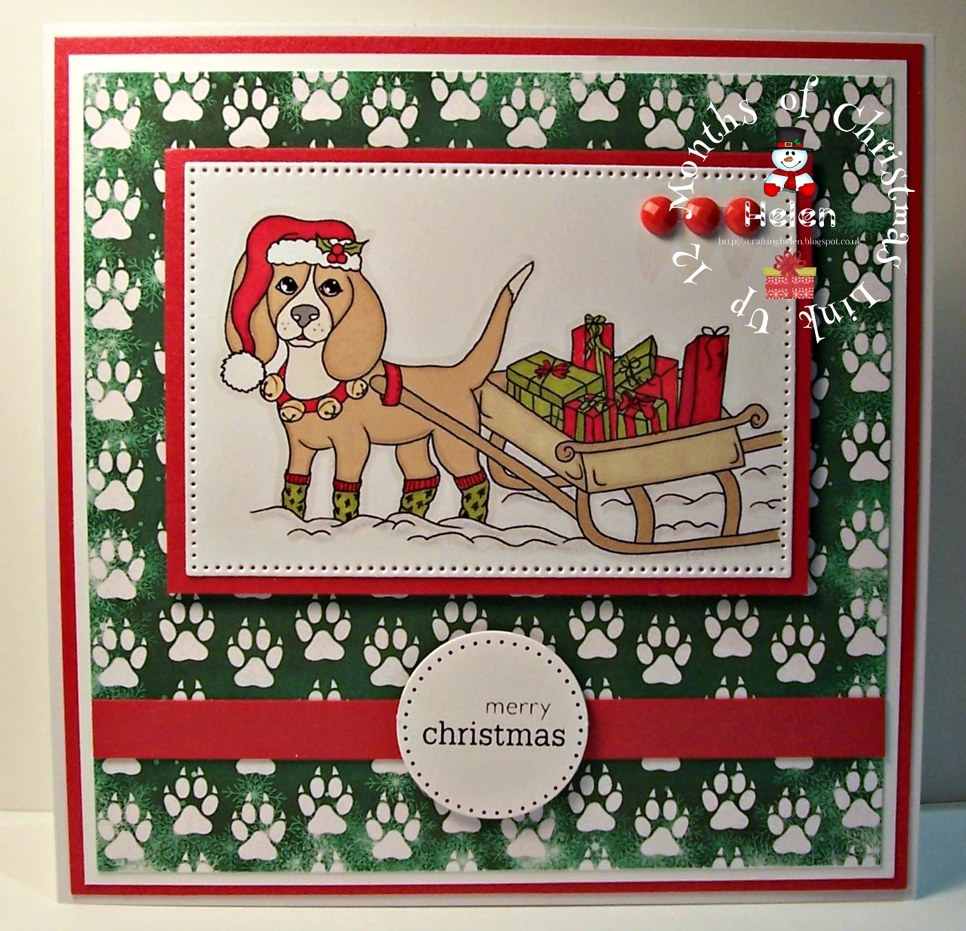 Made by Helen: 12 Months of Christmas - Fur, Fluff, Feathers or Fins