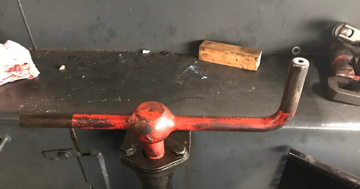 North Tyneside Steam Railway More paint removal