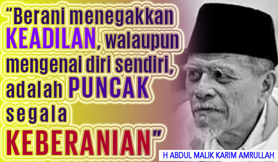 Taralambar Berani Menegakkan Keadilan Merupakan Puncak Dari