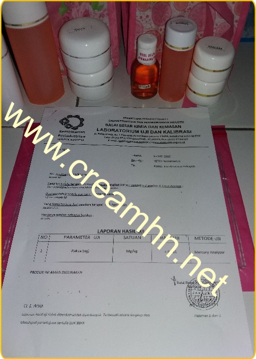 Cara Pemakaian Cream HN dan Serum Gold