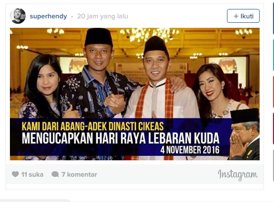 Mendadak Viral, Ini dia Meme Lebaran Kuda Ala SBY yang Jadi Bahan Obrolan Netizen Mendadak Viral, Ini dia Meme Lebaran Kuda Ala SBY yang Jadi Bahan Obrolan Netizen