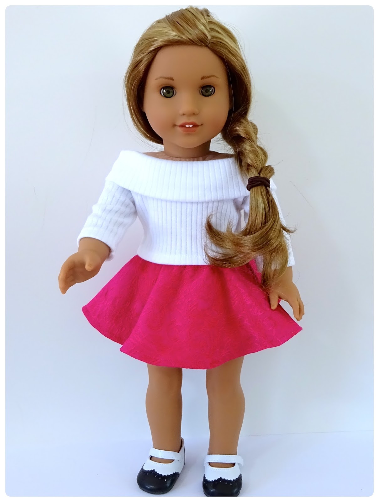 Doll Clothes Patterns by Valspierssews: Skater Skirt Doll Clothes ...