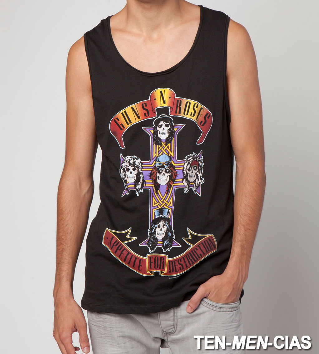 TENMENCIAS BERSHKA Camisetas RockBand