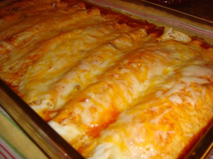 THREE CHEESE ENCHILADAS 100 Delicious