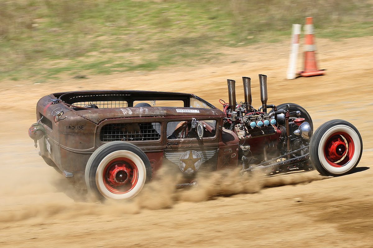 Hot Rod гонки ретро