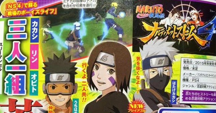 Jogo Naruto Shippuden tem Rin Nohara, Kakashi e Obito jovens como  personagens jogáveis - Purebreak