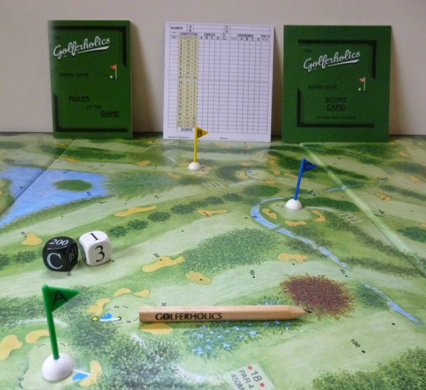 The Ham and Egger Files The Golferholics Board Game