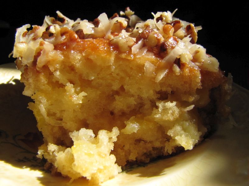 Pinehaven Farmersville, Ohio Pineapple/Coconut/Pecan Cake