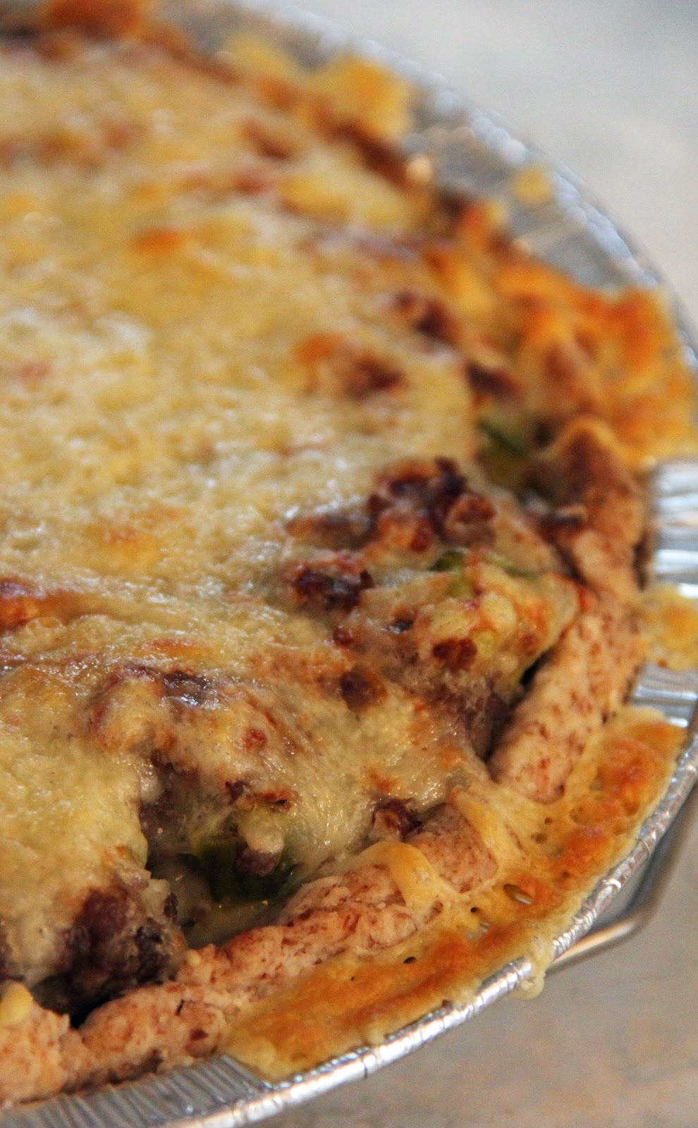 Jo and Sue Cheeseburger Pickle Pie